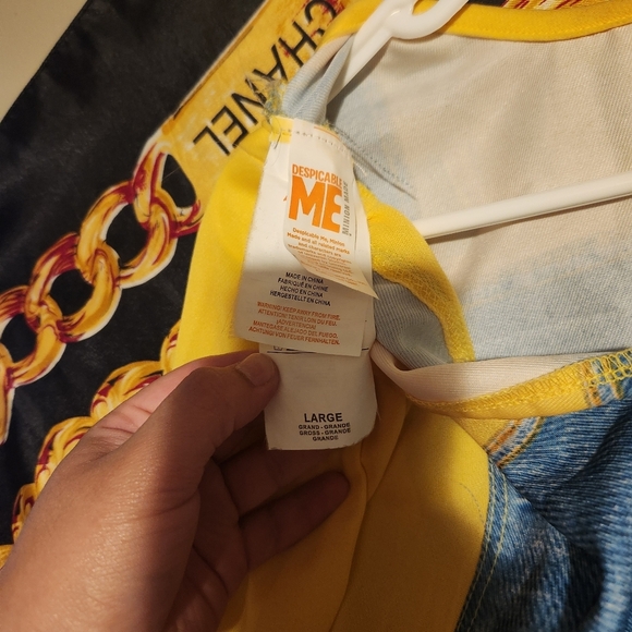 Despicable Me Minion Women Costume Size Large Dress - Picture 3 of 3